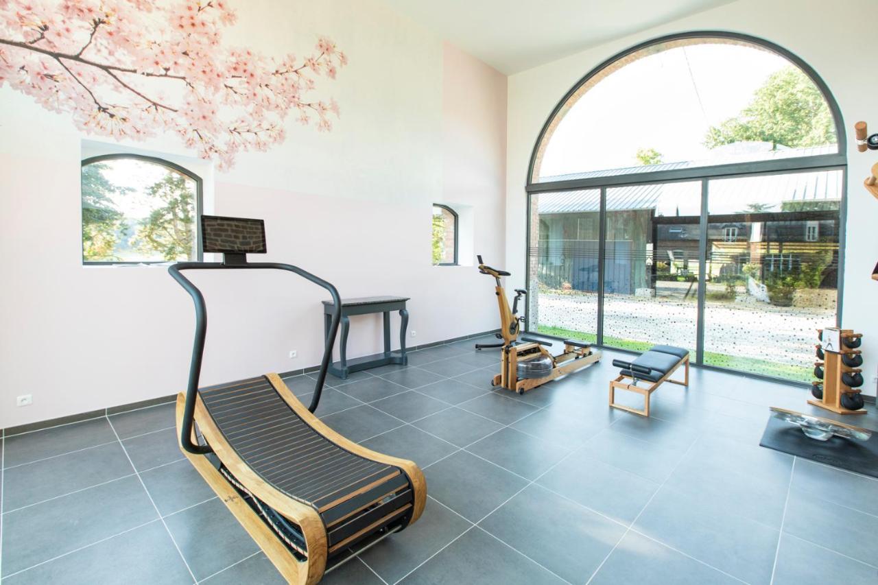 Aux Petits Lapins De Sorval, Sauna Prive, Fitness Selvigny Exteriör bild