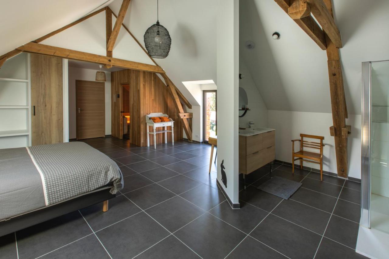 Aux Petits Lapins De Sorval, Sauna Prive, Fitness Selvigny Exteriör bild